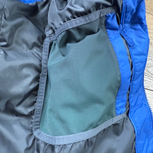 L.L.Bean Men's Goose Down Puffer Vest, Large, Blue, Insualted Winter Outdoor - Picture 3 of 11